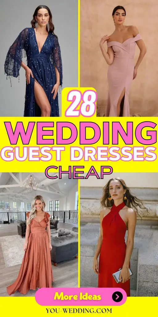 Stylish and Affordable Cheap Wedding Guest Dresses for Every Occasion 28 Ideas
