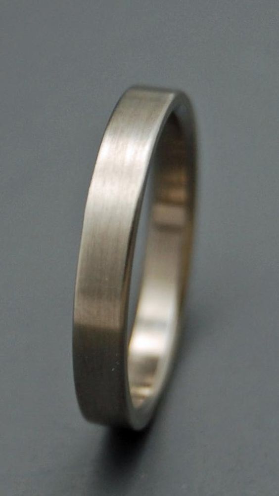 Discover the Strength and Style of Men's Titanium Wedding Bands 26 Ideas