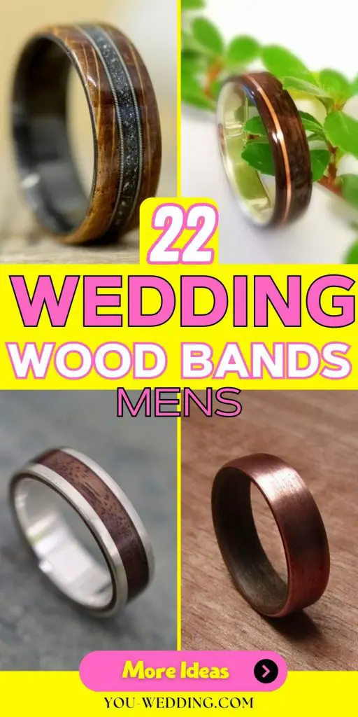 The Allure of Men's Wood Wedding Bands 22 Ideas