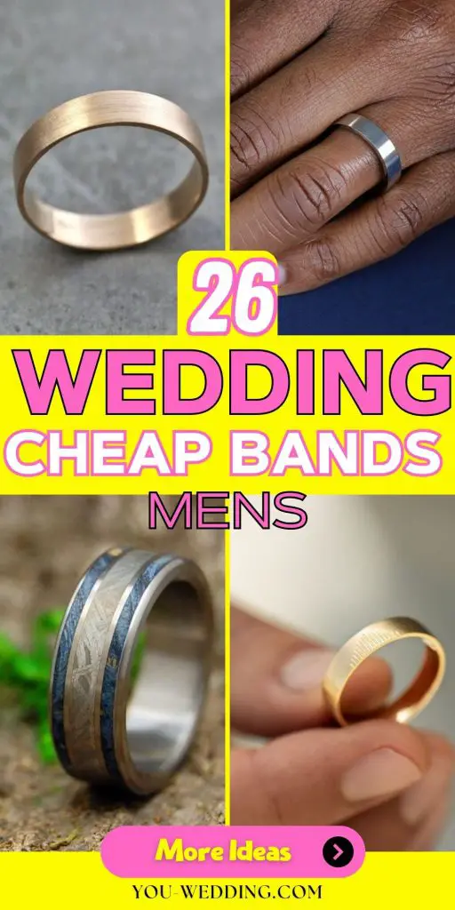 Affordable Men's Wedding Bands 26 Ideas: Stylish and Budget-Friendly Options