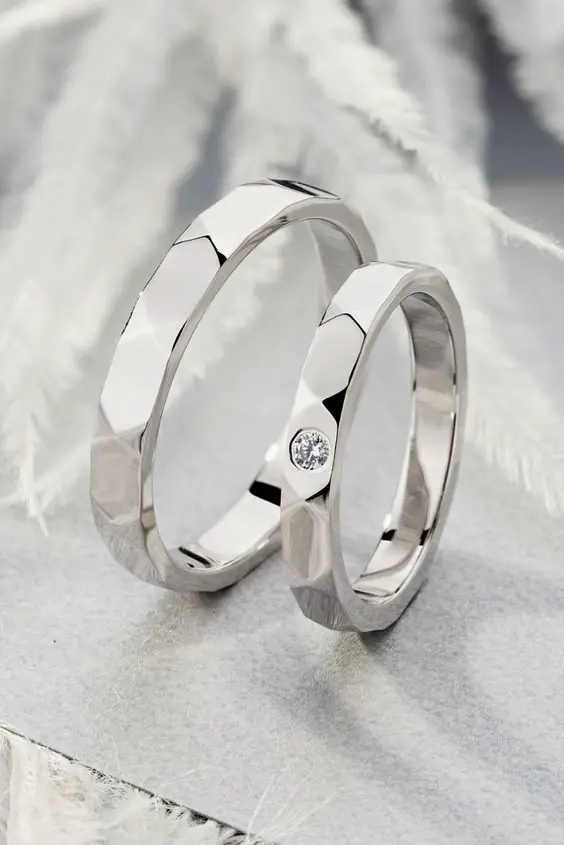 The Ultimate Guide to Men's White Gold Wedding Bands 23 Ideas