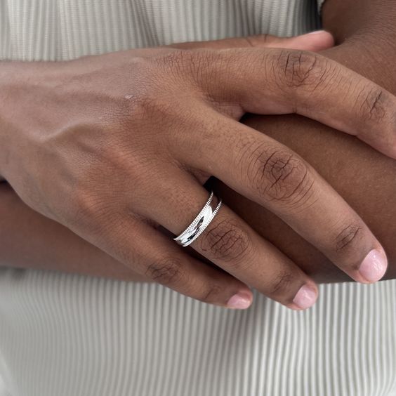 Timeless Elegance: Men's Silver Wedding Bands for Every Style 26 Ideas