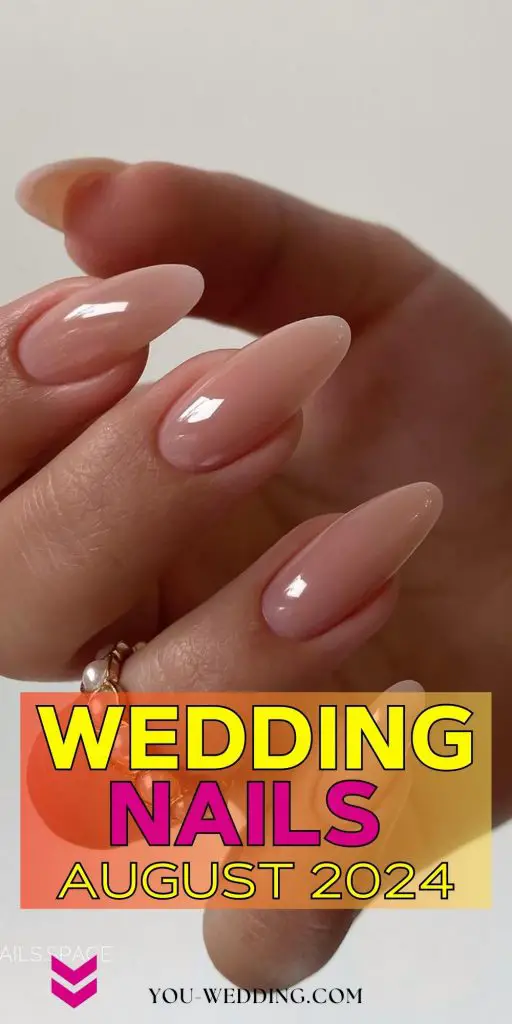 Wedding Nails August 2024 26 Ideas: Inspiration and Trends