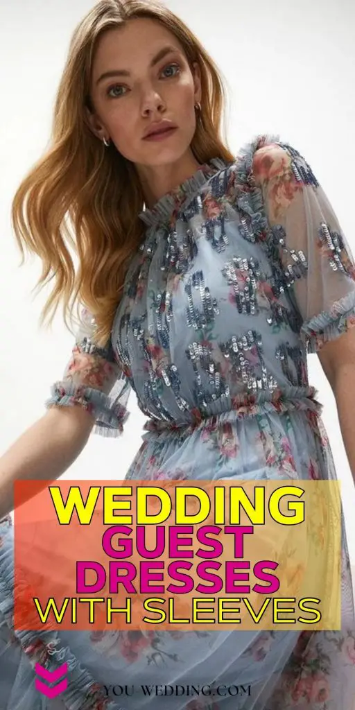 Wedding Guest Dresses with Sleeves 26 Ideas