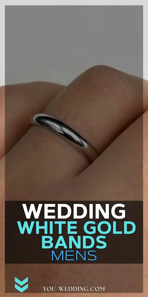 The Ultimate Guide to Men's White Gold Wedding Bands 23 Ideas