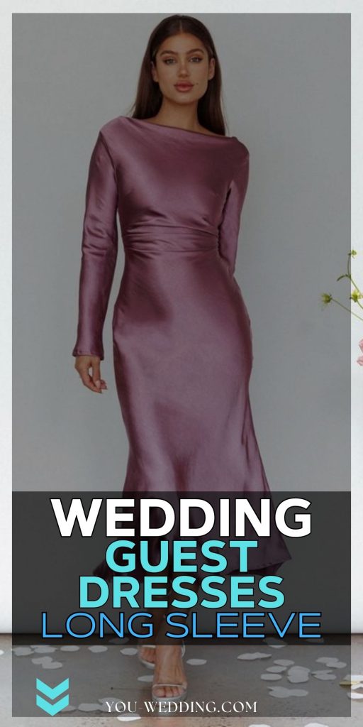 Long Sleeve Wedding Guest Dresses 26 Ideas: Elegance in Every Season