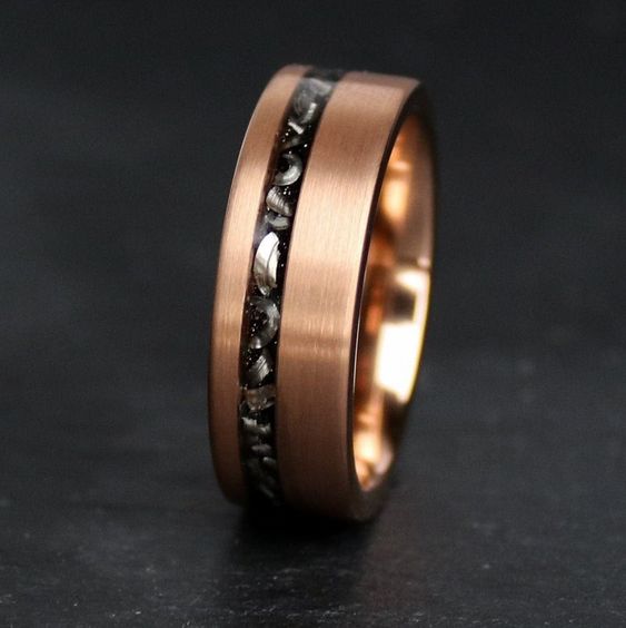 Black and Gold Men's Wedding Bands 26 Ideas: A Stylish Statement