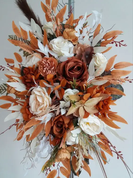 Wedding Fall Flowers Bouquet 24 Ideas: Captivating Autumnal Blooms for Brides