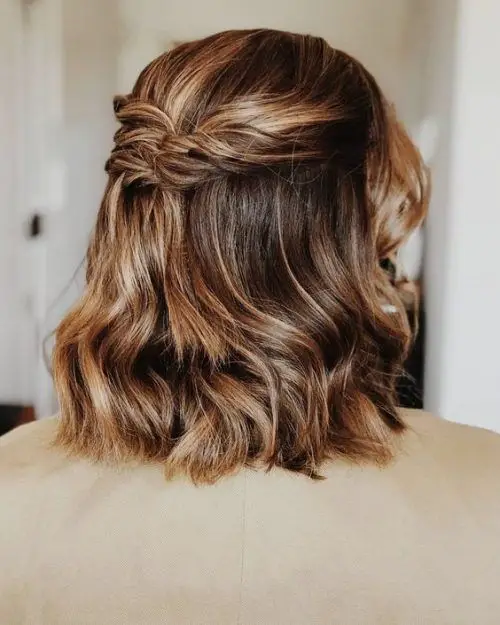 Stunning Bob Wedding Fall Hairstyles for the Perfect Bridal Look 25 Ideas