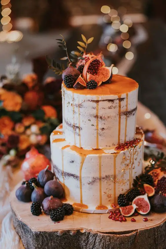 Wedding Cake Trends for Fall October 21 Ideas