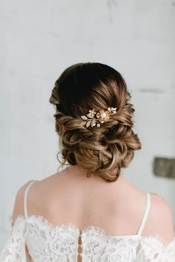 Beautiful Fall Wedding Updos Bridal Hairstyles 25 Ideas