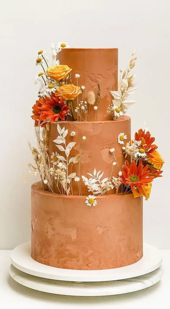 Elegant Fall Wedding Cakes 22 Ideas: A Visual Feast