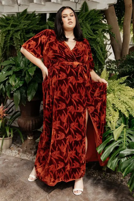 Fall Wedding Guest Outfits for Plus Size Women 22 Ideas