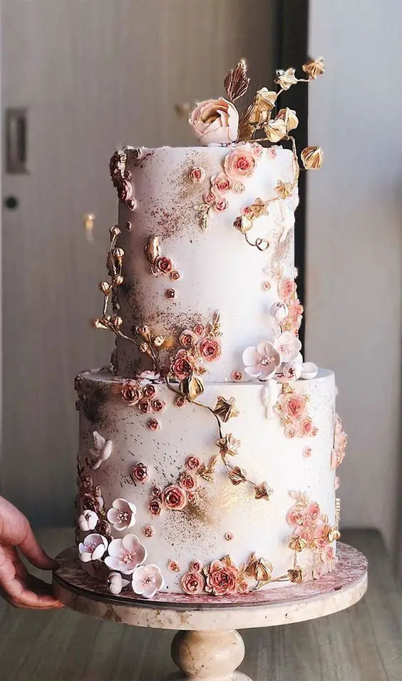 Fall Wedding Cake 24 Ideas for a Perfect Autumn Celebration