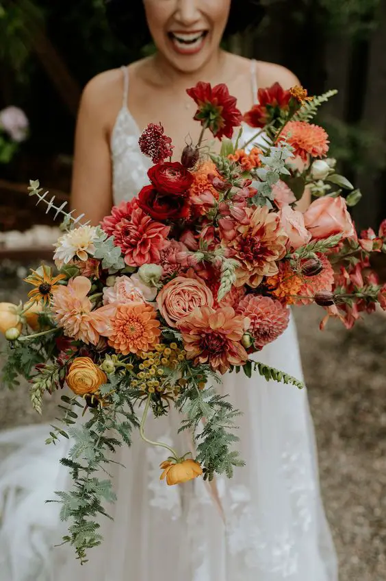 Wedding Fall Flowers 25 Ideas: A Vibrant Celebration of Autumn