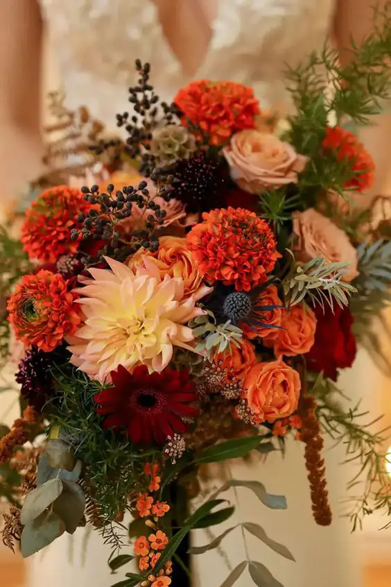 Wedding Fall Flowers 25 Ideas: A Vibrant Celebration of Autumn