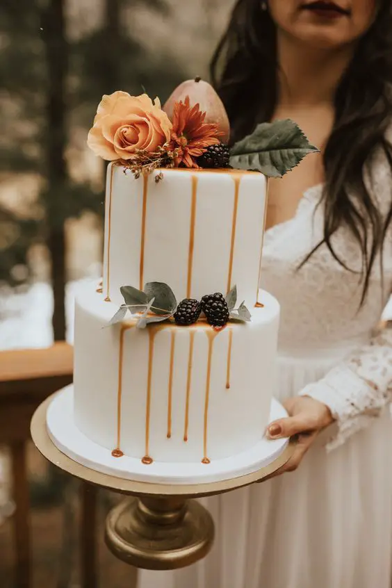 Wedding Cake Trends for Fall October 21 Ideas