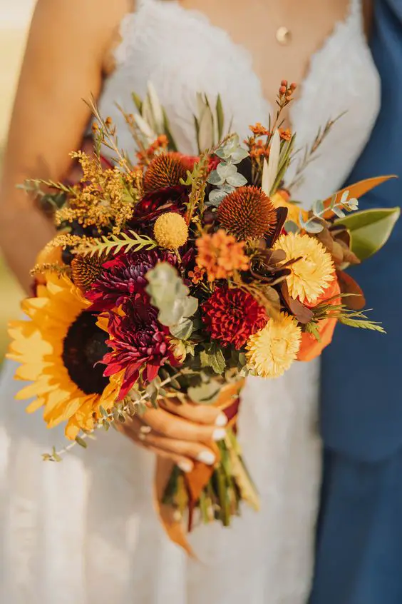 Wedding Fall Flowers 25 Ideas: A Vibrant Celebration of Autumn