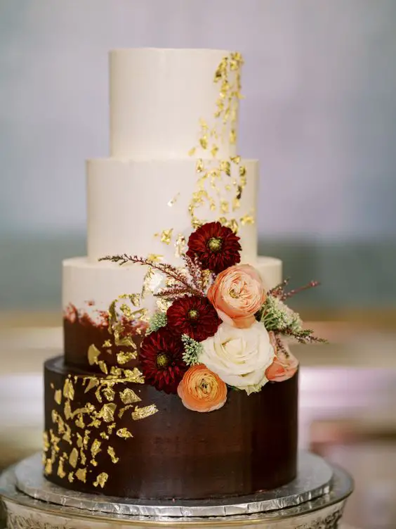 Wedding Cake Trends for Fall October 21 Ideas