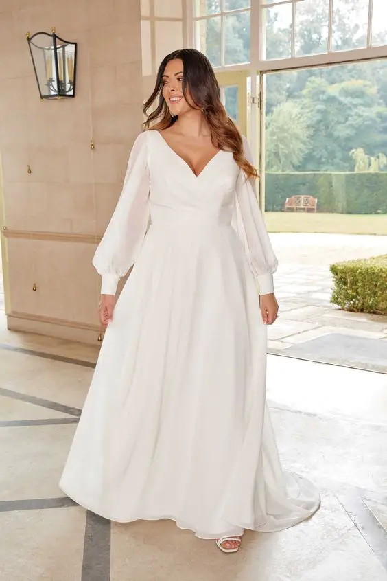 Wedding Dress Fall Plus Size 23 Ideas: Stunning Styles for the Modern Bride