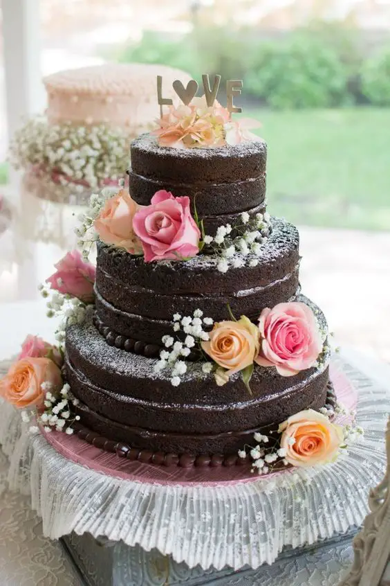 Fall Wedding Cake Flowers 25 Ideas: A Perfect Blend of Nature and Elegance