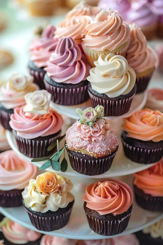 Fall Wedding Cupcakes: Delightful 20 Ideas for Your Autumn Celebration