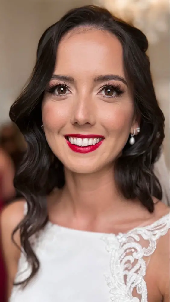 Fall Wedding Makeup for Bride Burgundy: Stunning 21 Ideas for Your Big Day