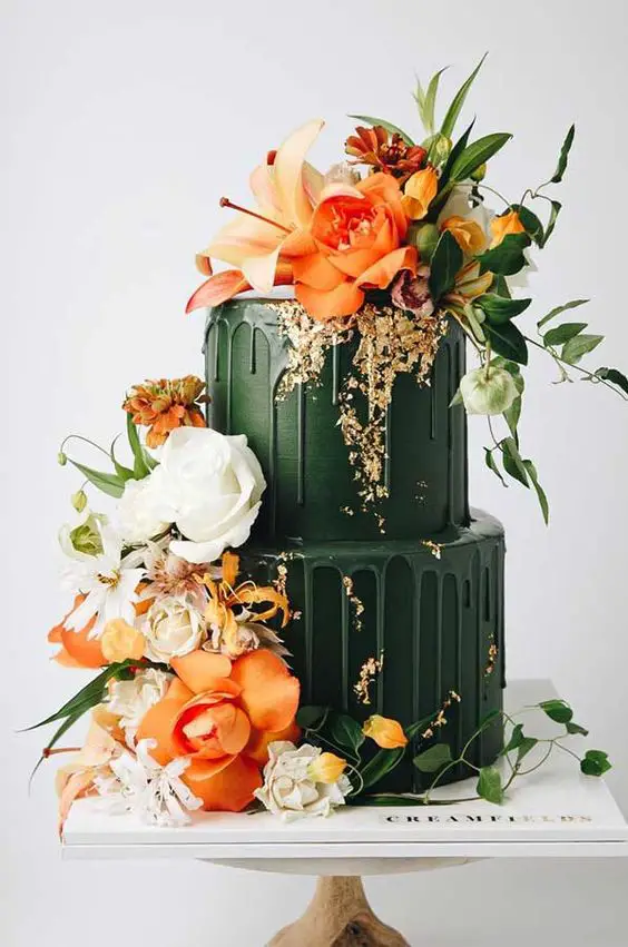 Fall Wedding Cake 24 Ideas for a Perfect Autumn Celebration