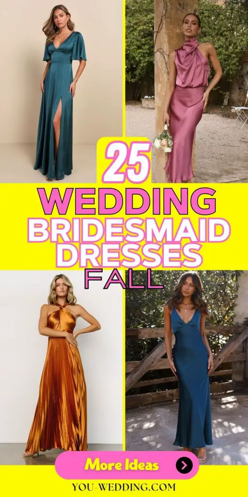 Fall Wedding Bridesmaid Dresses 25 Ideas: A Style Guide for Every Aesthetic