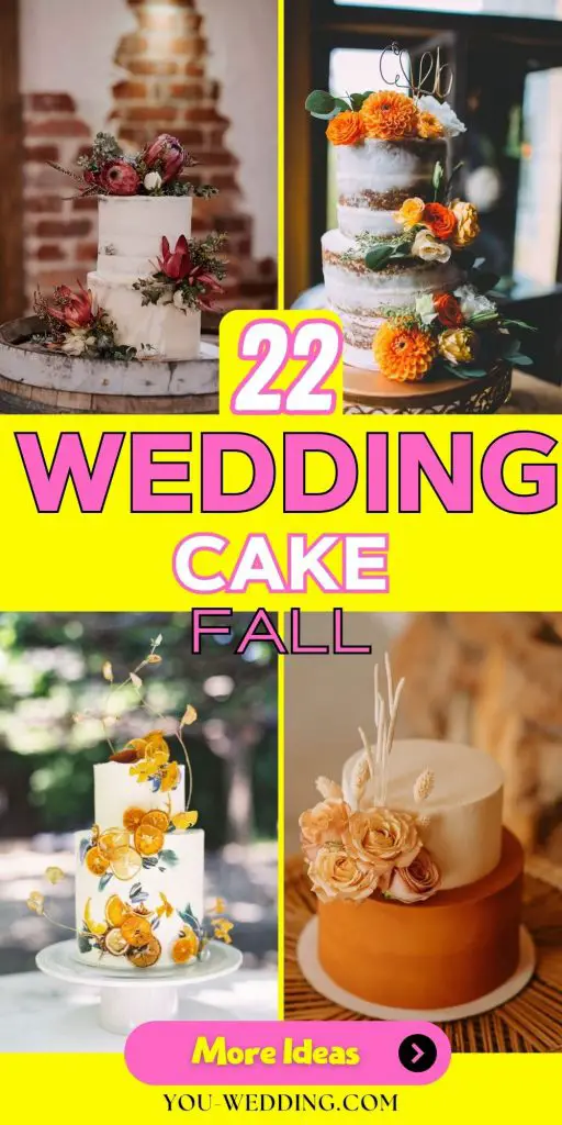 Elegant Fall Wedding Cakes 22 Ideas: A Visual Feast