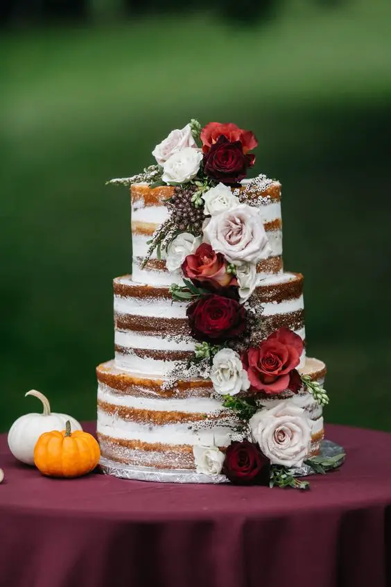 Wedding Cake Trends for Fall October 21 Ideas