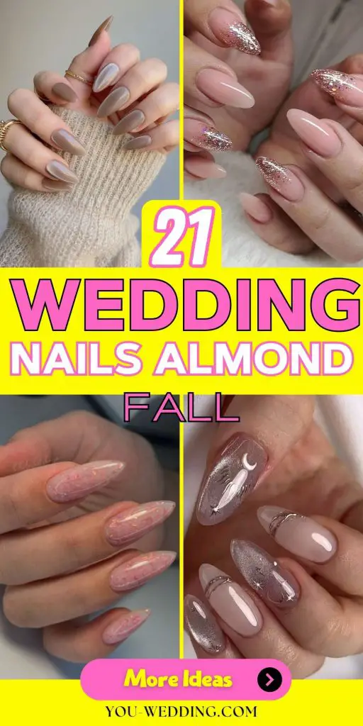 Fall Wedding Nails 21 Ideas: The Perfect Almond Shape