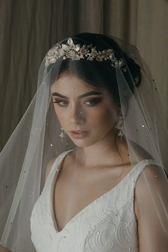 Stunning Fall Wedding Hairstyles with Veil: Top Trends and 21 Ideas for Brides