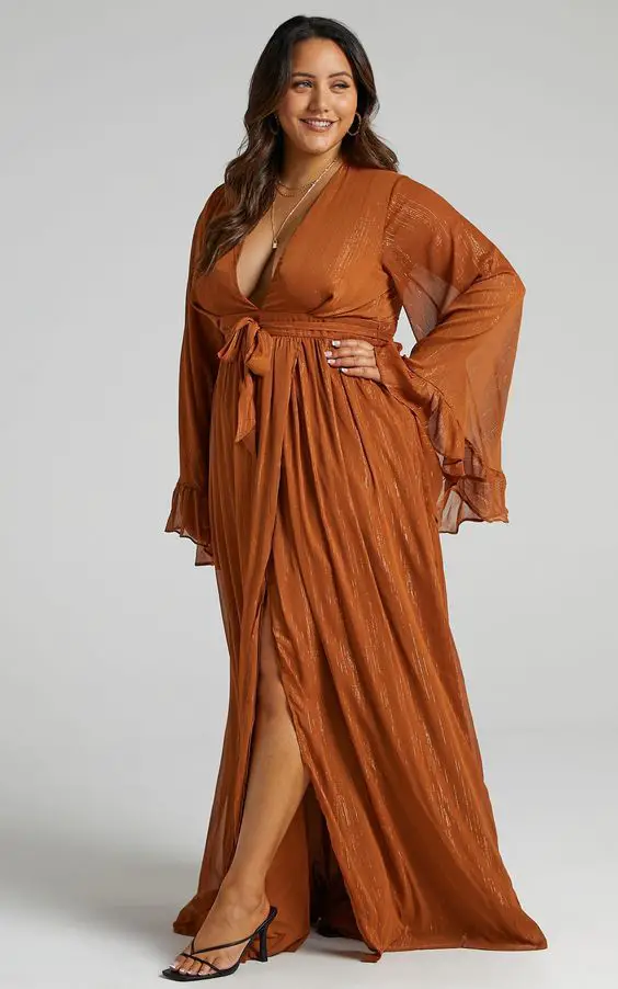 Fall Wedding Guest Outfits for Plus Size Women 22 Ideas