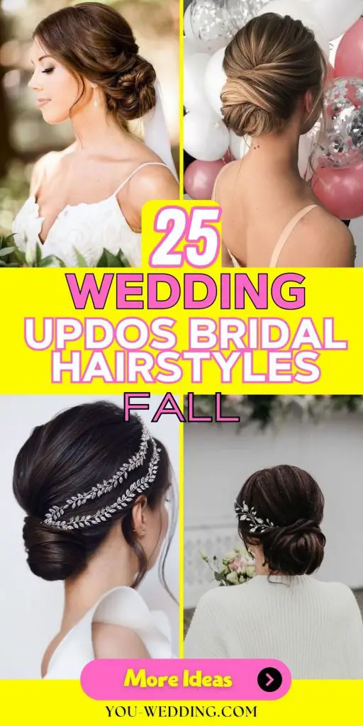 Beautiful Fall Wedding Updos Bridal Hairstyles 25 Ideas