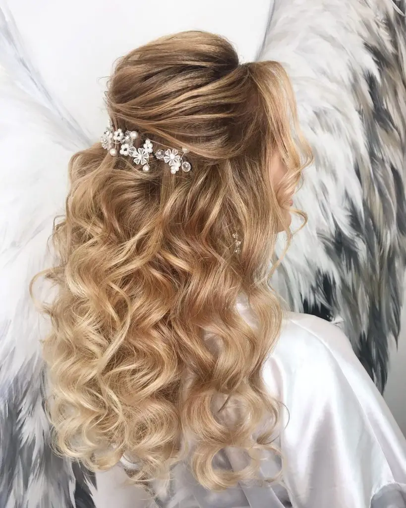 Fall Wedding Hairstyles for Long Hair 26 Ideas: Elegant Choices for Your Big Day