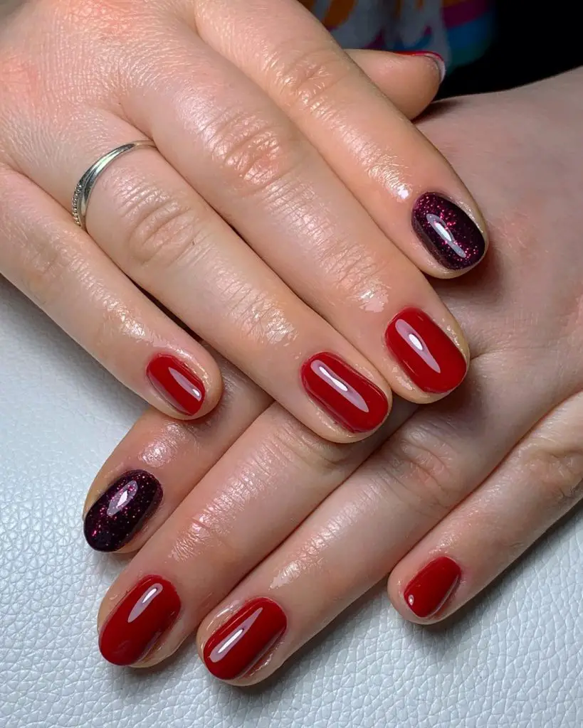 Elegant Burgundy Nails for Fall Weddings 26 Ideas