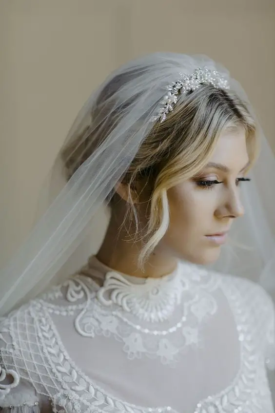 Stunning Fall Wedding Hairstyles with Veil: Top Trends and 21 Ideas for Brides