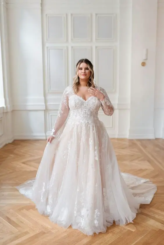 Wedding Dress Fall Plus Size 23 Ideas: Stunning Styles for the Modern Bride