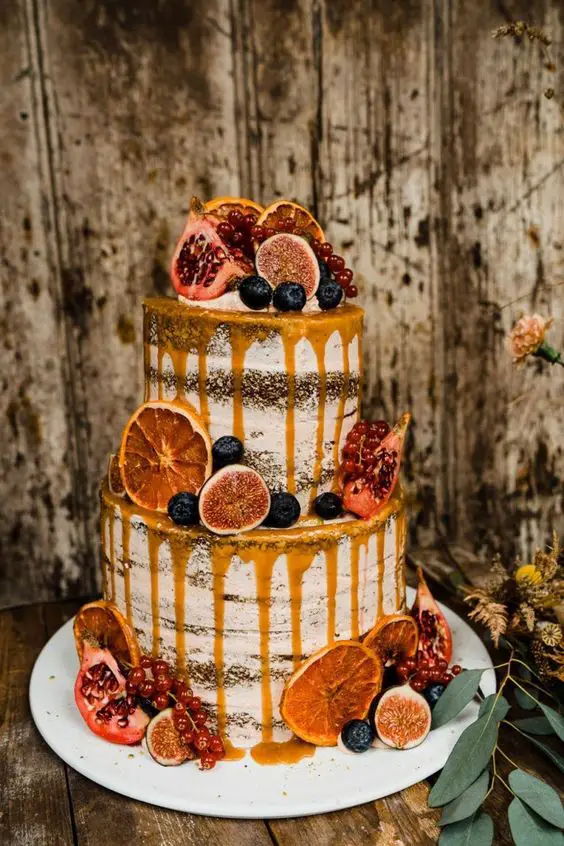 Wedding Cake Trends for Fall October 21 Ideas