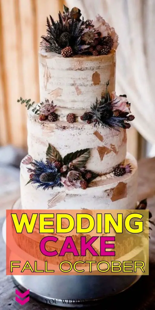 Wedding Cake Trends for Fall October 21 Ideas