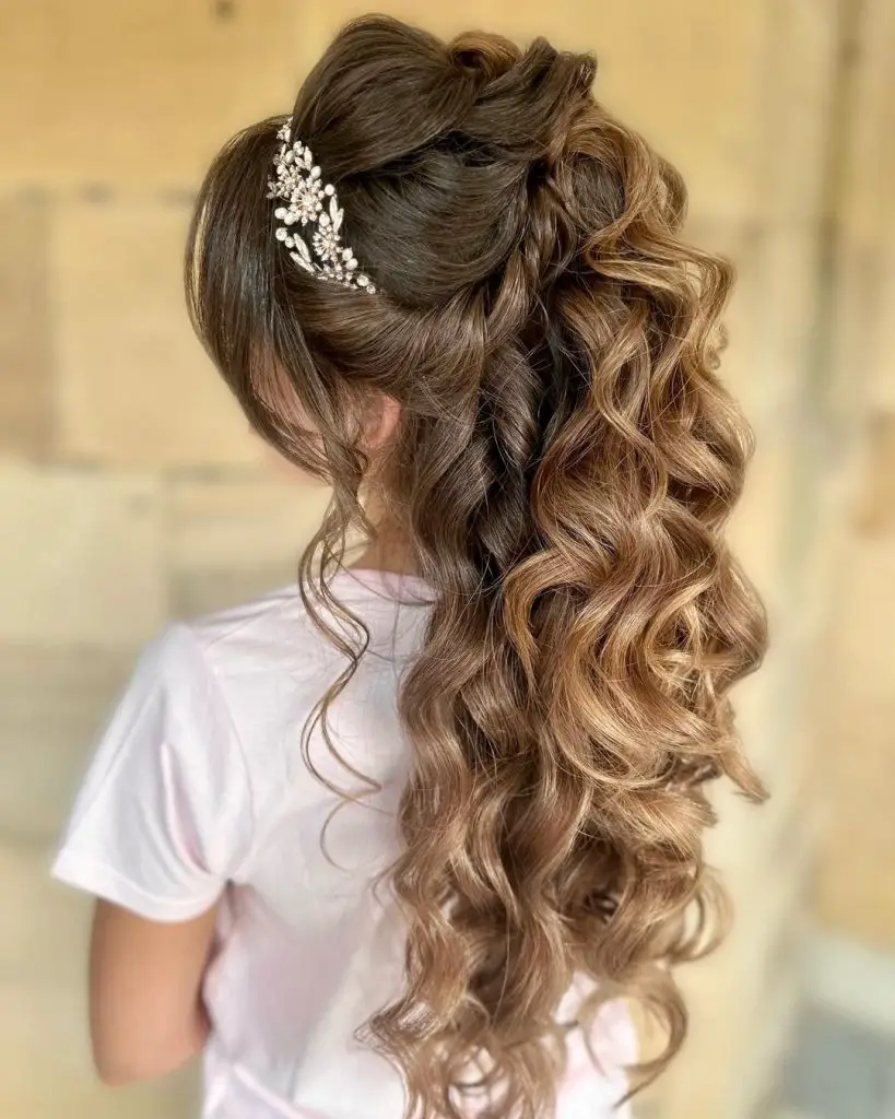 Fall Wedding Hairstyles for Long Hair 26 Ideas: Elegant Choices for Your Big Day