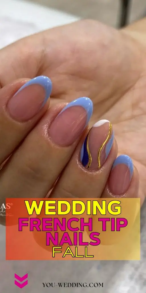 Stunning Fall Wedding French Tip Nails: 26 Elegant Ideas for Brides