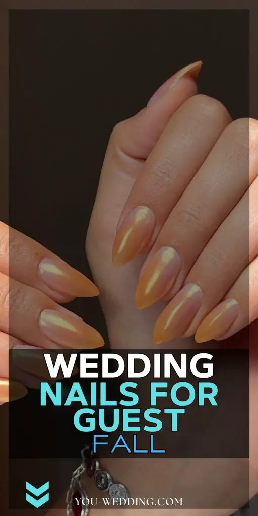 Fall Wedding Nails for Guests: Elegant and Classy 22 Ideas