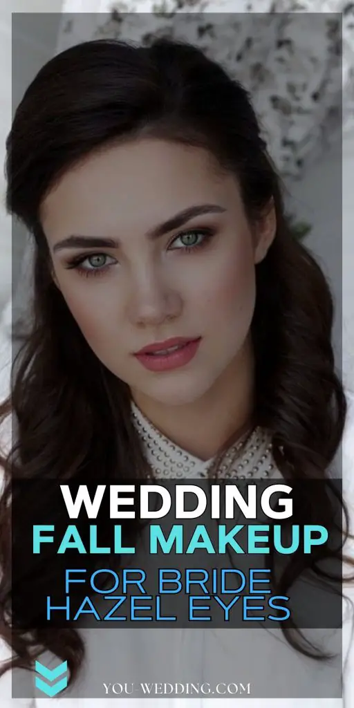 Fall Wedding Makeup for Brides with Hazel Eyes 23 Ideas