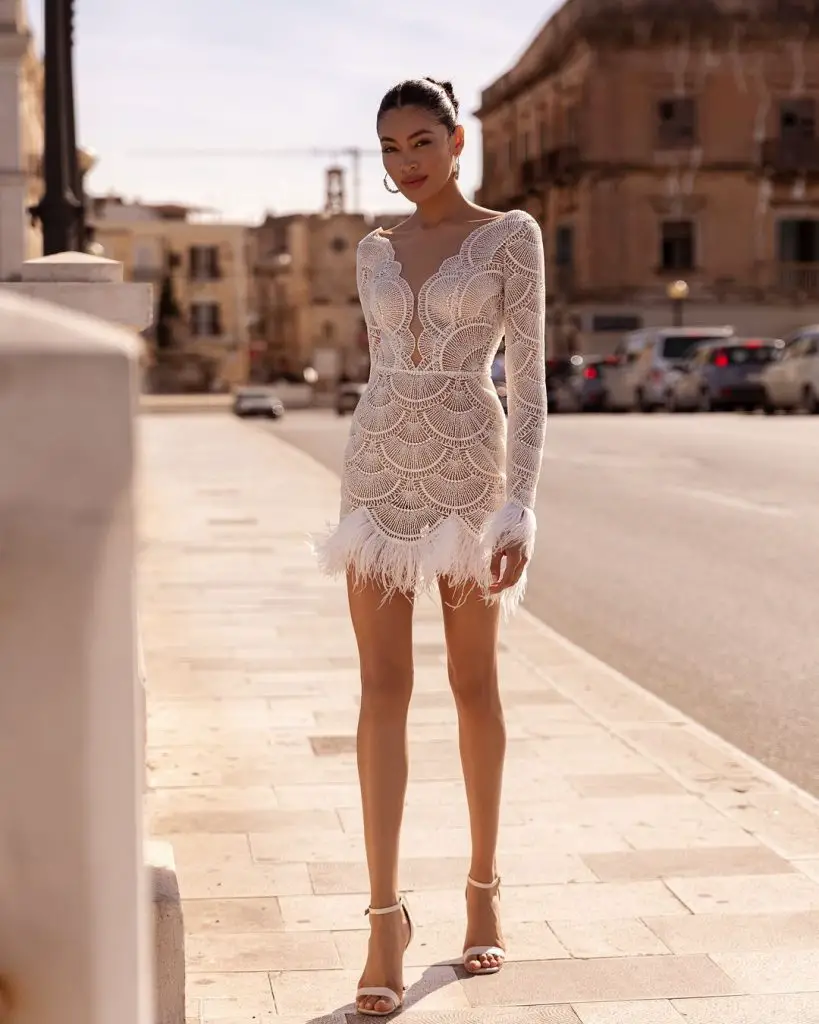 The Allure of Short Wedding Dresses for Fall 23 Ideas