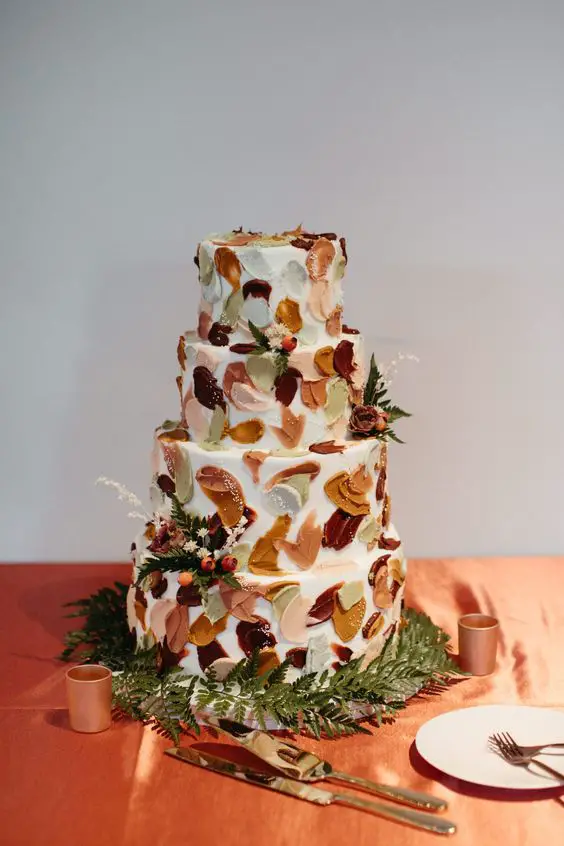 Wedding Cake Trends for Fall October 21 Ideas