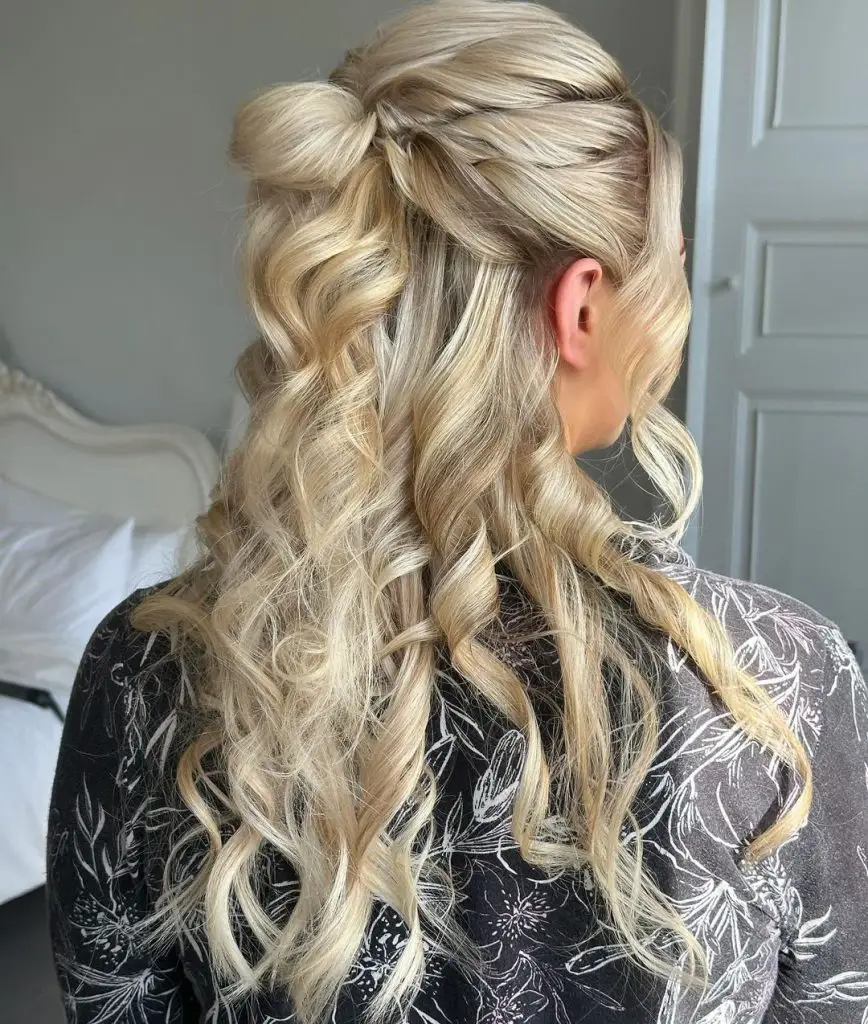 Fall Wedding Hairstyles for Long Hair 26 Ideas: Elegant Choices for Your Big Day