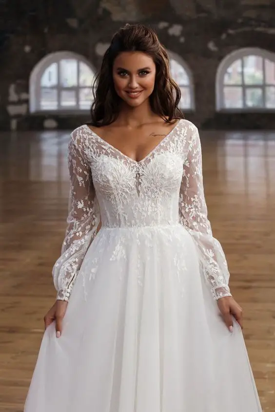 Fall Wedding Dress 24 Ideas: Embrace the Season with Style