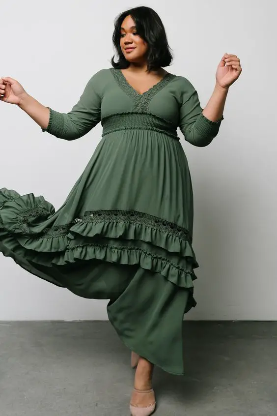 Fall Wedding Guest Outfits for Plus Size Women 22 Ideas